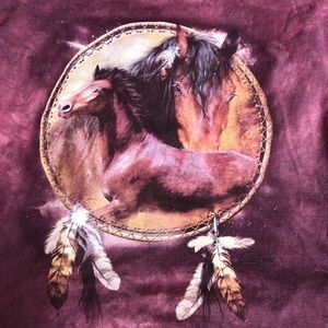 Vintage horse shirt